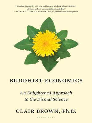 cover image of Buddhist Economics
